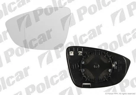 Вставка наружного зеркала левая Polcar 95D1544M