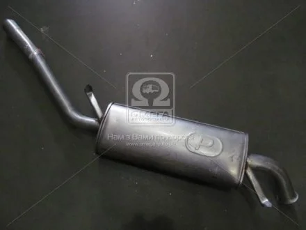 Глушитель центр. AUDI 100 POLMOSTROW 01.09