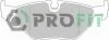 Колодки тормозные дисковые PROFIT 5000-0578 (фото 1)