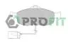 Колодки тормозные дисковые PROFIT 5000-0766 (фото 1)