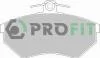 Колодки тормозные дисковые PROFIT 5000-0774 (фото 1)