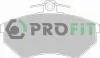 Колодки тормозные дисковые PROFIT 5000-0775 (фото 1)