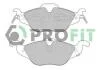 Колодки гальмівні дискові PROFIT 5000-1293 (фото 1)
