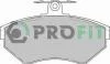 Колодки тормозные дисковые PROFIT 5000-1312 (фото 1)