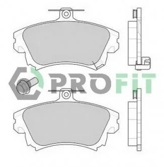 Колодки тормозные дисковые PROFIT 5000-1384