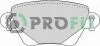 Колодки тормозные дисковые PROFIT 5000-1416 (фото 1)