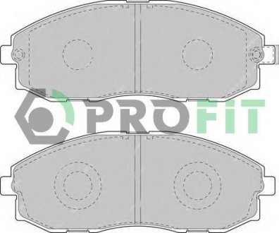 Колодки гальмівні дискові PROFIT 5000-1498 (фото 1)
