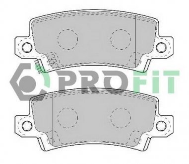 Колодки тормозные дисковые PROFIT 5000-1574 (фото 1)