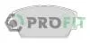 Колодки тормозные дисковые PROFIT 5000-1580 (фото 1)