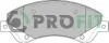 Колодки тормозные дисковые PROFIT 5000-1929 (фото 1)