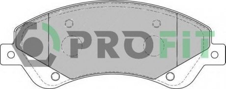 Колодки гальмівні дискові PROFIT 5000-1929