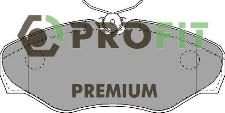 Колодки тормозные дисковые PROFIT 5005-1515