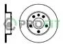 Тормозной диск зад. Skoda Fabia 1.2-1.9 -10, Octavia 97-10, Roomster// VW Bora, Golf IV,Polo PROFIT 5010-0929 (фото 1)