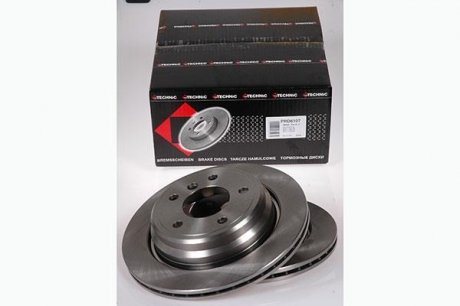 Диск гальмівний задній 298x20mm BMW E39 96-03 PROTECHNIC PRD6107