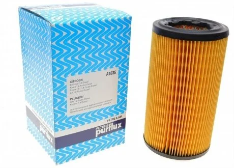 Фільтр повітря CITROEN BERLINGO, XSARA; PEUGEOT 306, PARTNER 1.9D 05.93- Purflux A1035