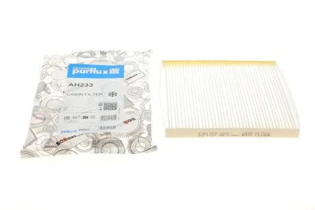 Фільтр, повітря у внутрішньому просторі Purflux AH233