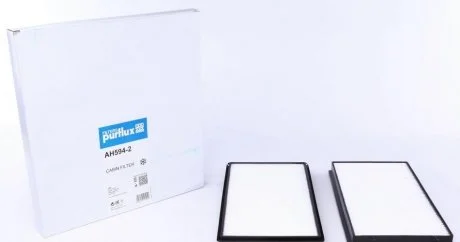 Фото 1 - фильтр салона Purflux AH594-2 Фильтр салона Purflux AH594-2 (фото 1)