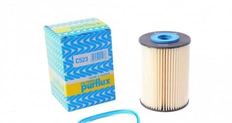 Фільтр палива FORD MONDEO IV; VOLVO C30,C70 II,S40 II,S60 II,S80 II,V40,V50,V60 2.0-2.4DH 03.06- Purflux C523