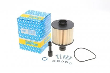 Фильтр топлива DACIA DUSTER 1.5 dCi 10- LOGAN MCV II 1.5 dCi 13- CLIO IV 1.5 dCi Purflux C826