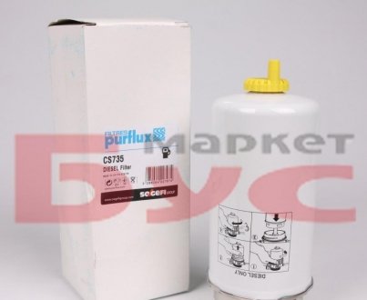 Фільтр паливний, 04-06 06- 2.0-2.4TDCI Purflux CS735