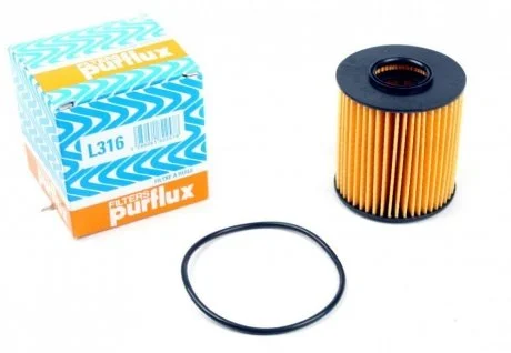 Фильтр масла Volvo S40/V40 95-04/S60 01-10/S/C/V70 97- (бензин) Purflux L316