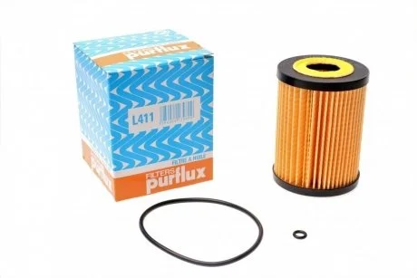 Фільтр олії MERCEDES W/S211, W164/221/251, E280/320 CDI 01/05-, SPRINTER 6/06- Purflux L411