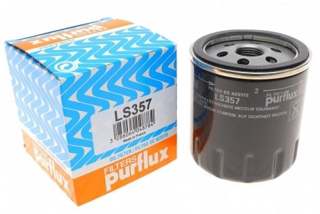 Фильтр масла FORD FOCUS/MONDEO 1.8/2.0 16V 11/02- Purflux LS357