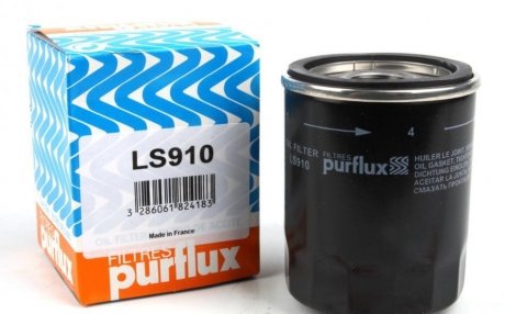 Фильтр масляный, 1.2 00- Purflux LS910