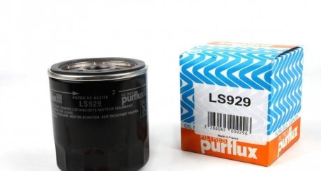 Фильтр масла VW T5 2.0TDI 09- Purflux LS929 (фото 1)