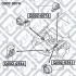 ПОДУШКА ДВИГАТЕЛЯ ЗАДН MT MITSUBISHI CARISMA DA 1995 Q-FIX Q0020074 (фото 3)
