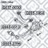 САЙЛЕНТБЛОК ЗАДН ТЯГИ MAZDA 3 BK 2003-2008 Q-FIX Q0051464 (фото 4)