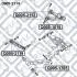 САЙЛЕНТБЛОК ЗАДН ПОПЕРЕЧ ВАЖІЛЯ MITSUBISHI PAJERO Q-FIX Q0052119 (фото 5)