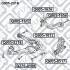 САЙЛЕНТБЛОК ЗАДН ВАЖИЛЯ HONDA CIVIC FD 4D 2006-201 Q-FIX Q0052318 (фото 3)