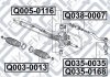 Накінечник рульової тяги (лівий) Q035-0035