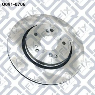 Диск гальмівний передн Q-FIX Q0910706