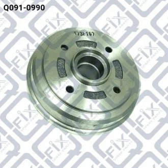 Барабан тормозной задний Q-FIX Q091-0990