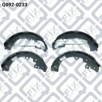 Фото 1 - колодки тормозные барабанные Q-FIX Q0920233 Колодки тормозные барабанные Q-FIX Q0920233 (фото 1)
