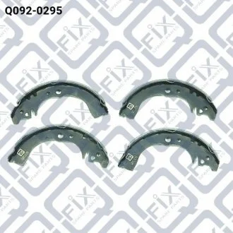 КОЛОДКИ ТОРМОЗНЫЕ БАРАБАННЫЕ Q-FIX Q0920295