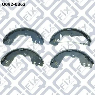 Колодки тормозов ЗАДН БАРАБАН HYUNDAI H-1 1996-2004 Q-FIX Q0920363