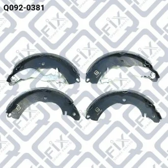 Колодки гальмівні задні Q-FIX Q0920381