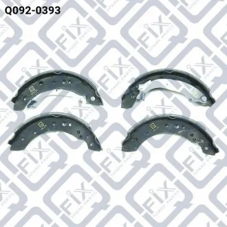 Колодки тормозные барабанные Q-FIX Q0920393