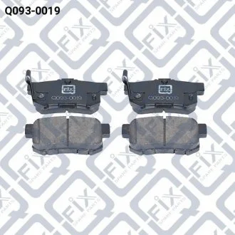 Тормозные колодки Q-FIX Q0930019
