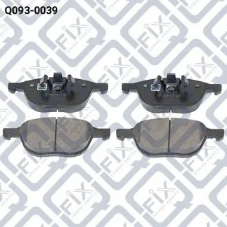 Колодки тормозов MAZDA 3 BK/CR 02-/FORD FOCU Q-FIX Q0930039