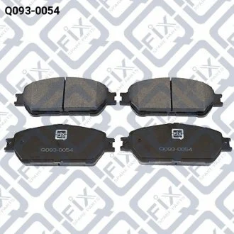 Колодки тормозные передние Q-FIX Q0930054