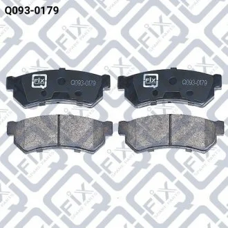 Колодки гальмівні задні дискові Q-FIX Q0930179