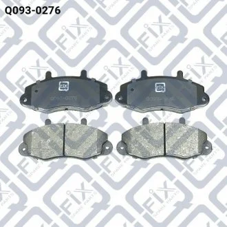 Колодки тормозные передние Q-FIX Q0930276