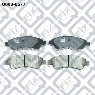 Колодки тормозные задн. Q-FIX Q0930577