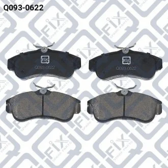 КОЛОДКИ ТОРМОЗНЫЕ ПЕРЕДНИЕ ДИСКОВЫЕ Q-FIX Q0930622 (фото 1)