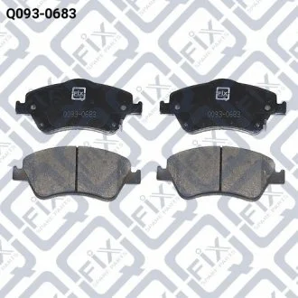 Колодки гальмові передні дискові Q-FIX Q0930683
