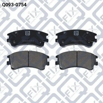 Колодки гальм MAZDA 6 KOMBI 2.0I 2.3I 02 Q-FIX Q0930754